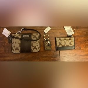 Brand new COACH accessories